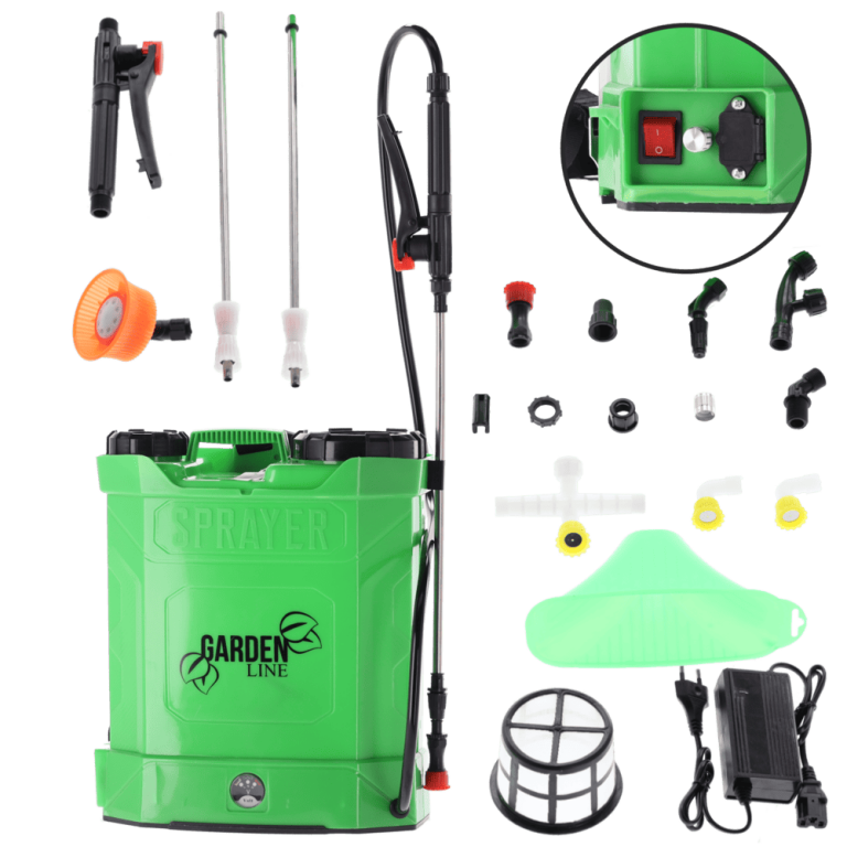 Pulvérisateur dorsal à batterie 10 L pour jardin et protection des plantes