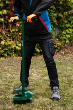 Tarière manuelle de jardin 250 mm avec poignée en T – VERTO 15G072