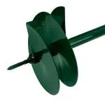 Tarière manuelle de jardin 250 mm avec poignée en T – VERTO 15G072