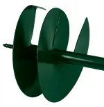 Tarière manuelle de jardin 250 mm avec poignée en T – VERTO 15G072