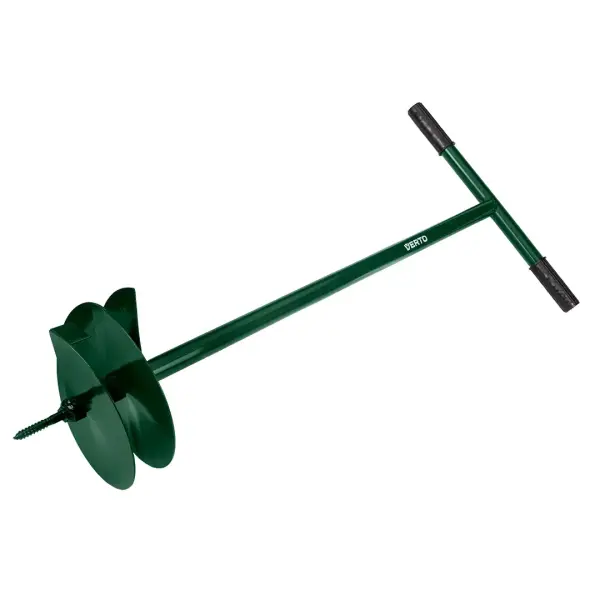 Tarière manuelle de jardin 250 mm avec poignée en T – VERTO 15G072