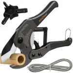 Kit professionnel coupe-tube PEX avec calibrateur et ressort - jusqu’à 42 mm