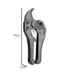 Kit professionnel coupe-tube PEX avec calibrateur et ressort - jusqu’à 42 mm