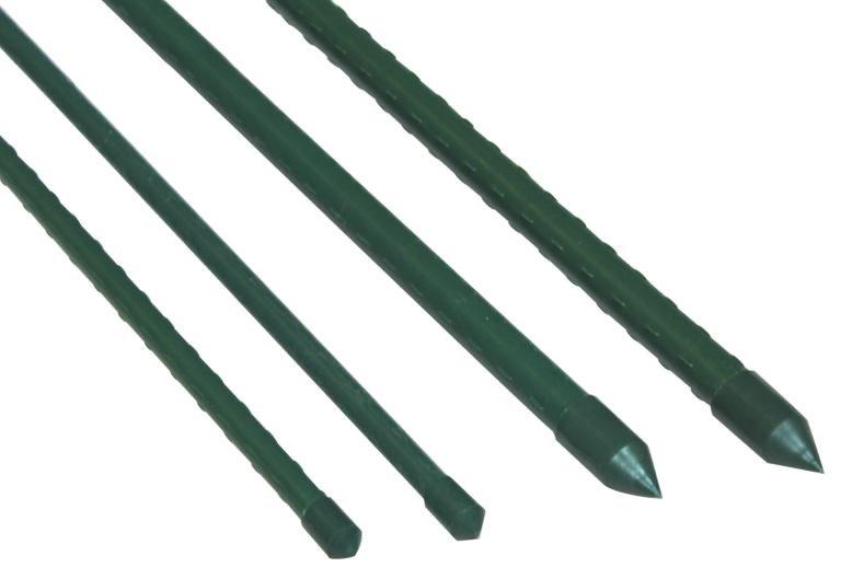 Tuteur de plante vert 90 cm Ø 11 mm – acier revêtu résistant