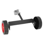 Roue de support universelle en métal pour coupe-bordures et débroussailleuses – 26–28 mm
