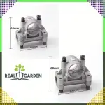 Roue de support universelle en métal pour coupe-bordures et débroussailleuses – 26–28 mm
