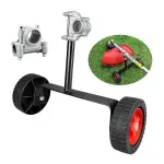 Roue de support universelle en métal pour coupe-bordures et débroussailleuses – 26–28 mm