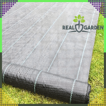 Agrotextile de jardin noir 70 g/m² – 50 m × 1,6 m, protection hivernale des plantes
