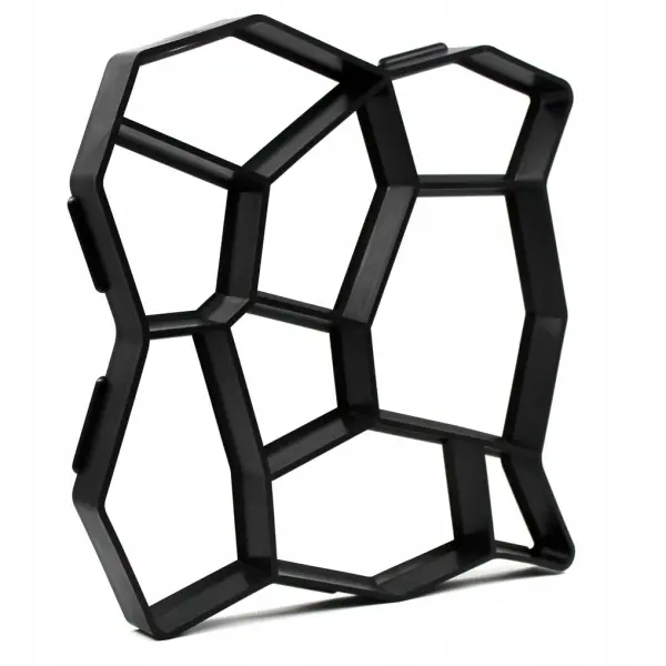 Moule pour pavés en béton 45 × 45 × 4,5 cm – réutilisable en polypropylène renforcé