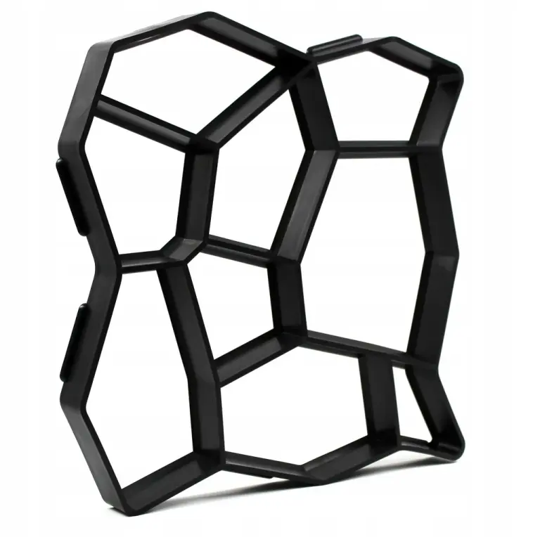 Moule pour pavés en béton 45 × 45 × 4,5 cm – réutilisable en polypropylène renforcé