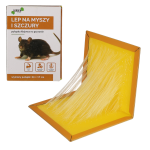 Piège à souris et rats 24 × 17 cm – plaque adhésive réutilisable sans poison