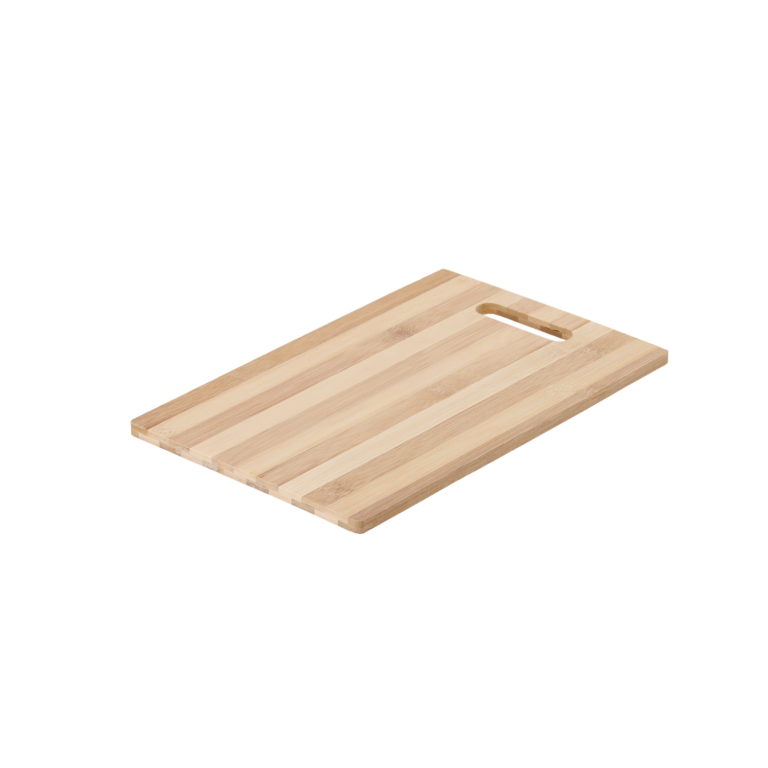 Planche à Découper en Bambou – 25,5 × 16 × 0,8 cm, Légère et Résistante
