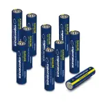 Piles alcalines AAA Esperanza LR03 1,5 V – lot de 10 unités blister