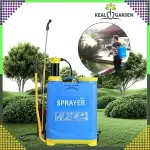 Pulvérisateur à pression dorsal 16 L – multi-buses avec lance longue