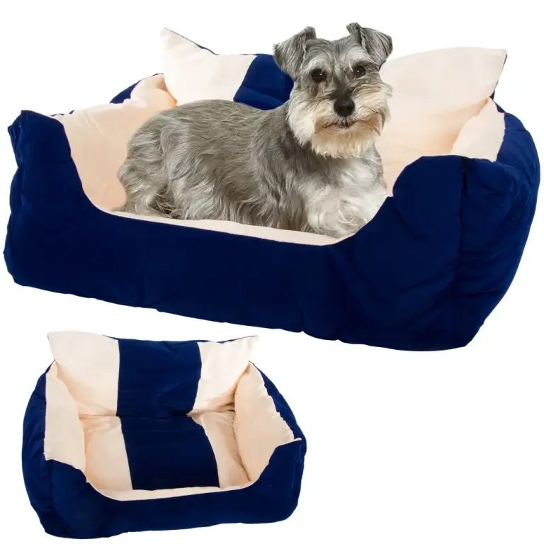 Panier Canapé en Peluche pour Chien et Chat – Grande Taille, Fond Antidérapant et Imperméable