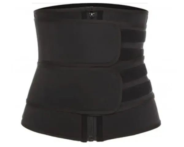 Ceinture Gainante en Néoprène – Noire, Taille L
