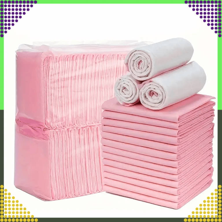 Tapis Éducateurs Hygiéniques pour Chiens et Petits Animaux 60 × 90 cm – Lot de 50