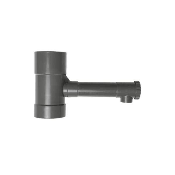 Collecteur d’eau de pluie gris Ø 100 mm