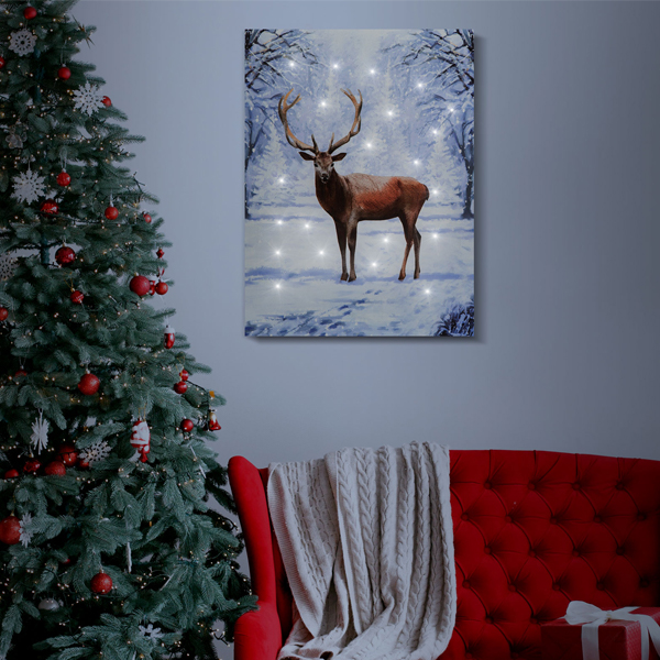 LED-es fali hangulatkép - rénszarvas - 2 x AA, 30 x 40 cm2 https://velizo.fr/termekkategoria/szepsegapolas-egeszseg/